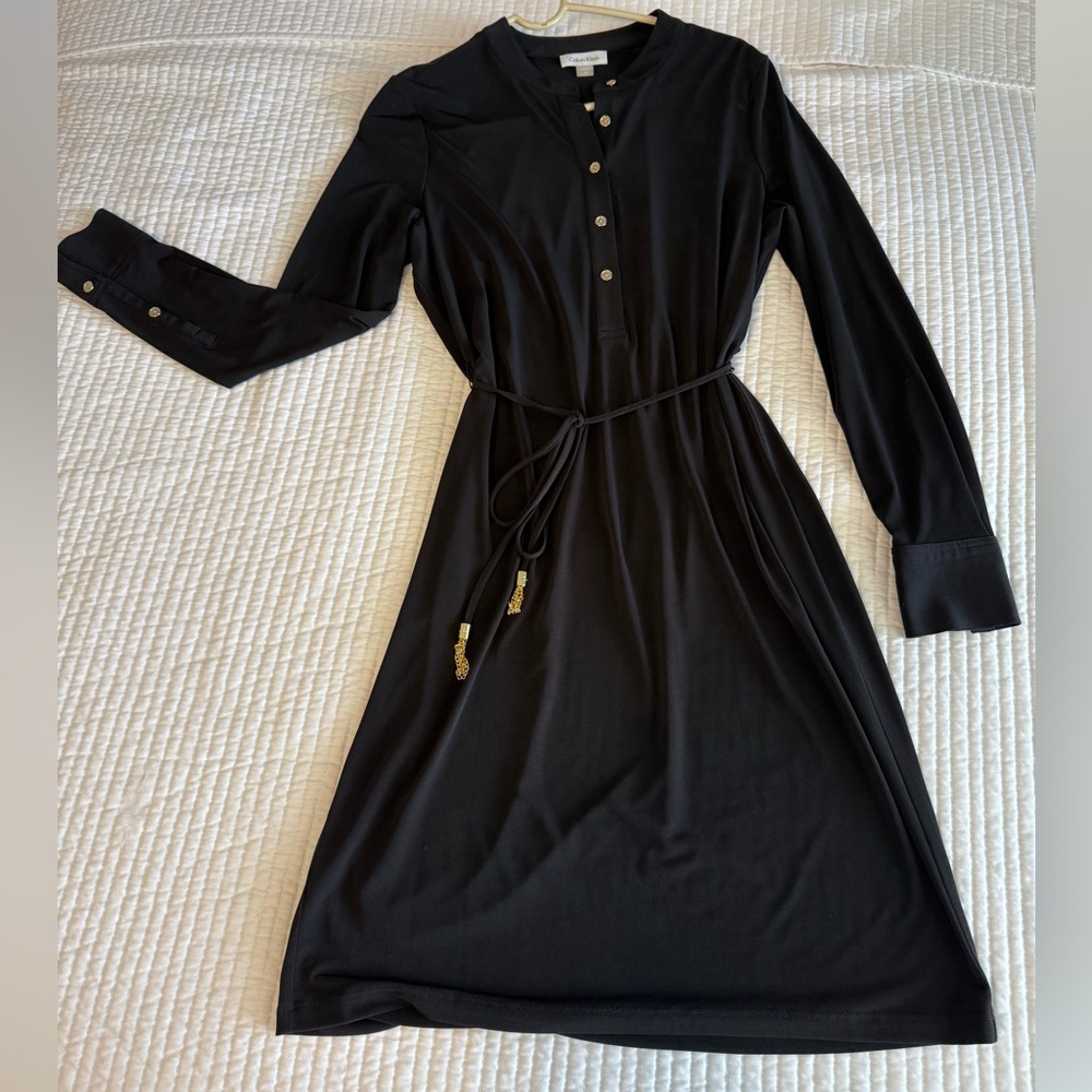 Calvin Klein Elegant Black Dress